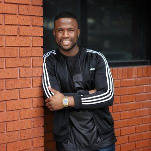Adidas Men's 3 Stripes Black Track Jacket